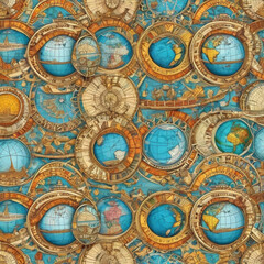 Fototapeta premium Wanderlust Unleashed: Exploring the World's Wonders