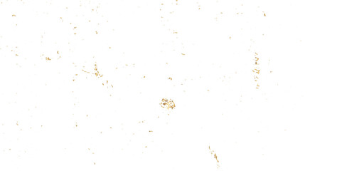 Abstract doted and confetti golden glitter and dust particles splatter on transparent background. Dust golden grunge background. Vector illustration.
