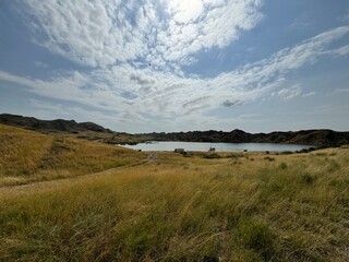 Obraz premium Georgian dessert Landscape 