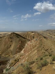 Georgian dessert Landscape 