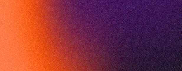A vibrant gradient background with a smooth transition from bright orange to deep purple.