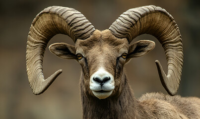 Exploring the Life of the Desert Bighorn Sheep Ram"