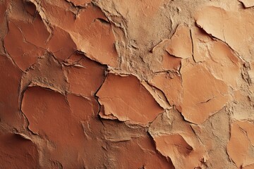 Naklejka premium Smooth clay surface texture with fine cracks and subtle shading