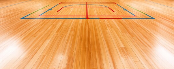 School Activities in a quiet gymnasium