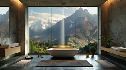 Modern Bathroom Interior