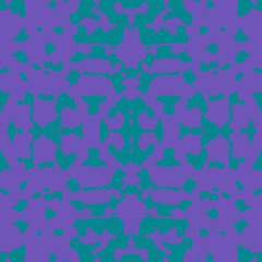 Seamless vintage pattern with an effect of attrition. Patchwork tiles.  Hand drawn seamless abstract pattern from tiles.