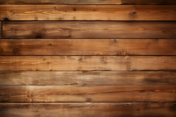 Fototapeta premium Attractive The wooden planks are stacked horizontally and have a worn look
