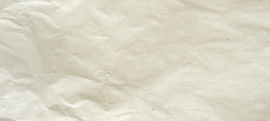 Abstract white crumpled and creased recycle paper texture background