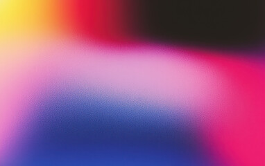 Grainy background. A vibrant and abstract background featuring a blend of bright colors, perfect for artistic designs or as a colorful backdrop for various projects.