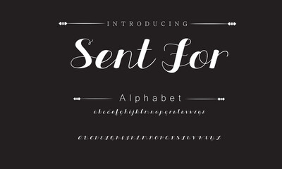 Luxurious Script Font Variety