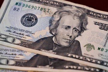 Twenty dollar bills
