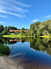 Obraz premium landscape with lake