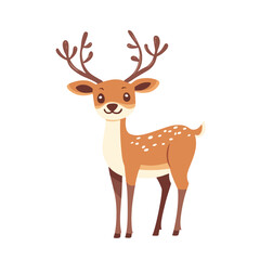 Obraz premium Reindeer in Christmas