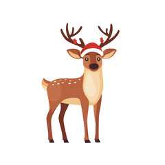 Obraz premium Reindeer in Christmas