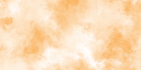 Abstract soft brown color light ink effect shades gradient watercolor texture, Watercolor abstract wet hand drawn texture, grunge and stained ink and watercolor textures on white paper background.