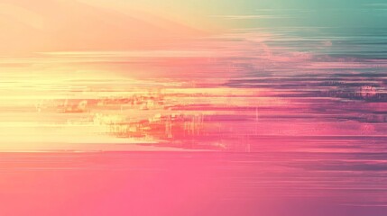 Obraz premium A glitch background with distorted lines and pixelated effects, perfect for creating a futuristic or tech-inspired aesthetic.