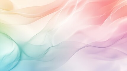 Obraz premium A soft gradient background with pastel tones, providing a calm and serene atmosphere for any design project.