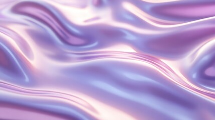 Obraz premium A soft gradient from lavender to pastel pink, with a glossy, silky surface, adding a smooth and elegant feel.