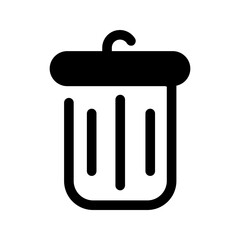 trash box icon design	
