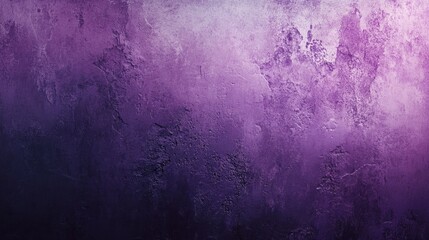 Fototapeta premium Soft lavender transitioning into dark purple with a textured surface, giving a dreamy yet slightly edgy atmosphere.