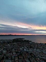 Magischer Moment: Sonnenuntergang über der Adria