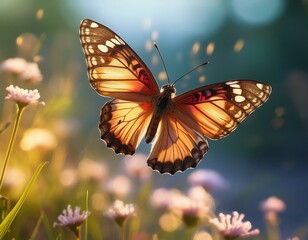 butterfly on a flower