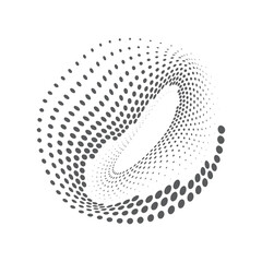 Circle Halftone Vector Art, Icons, and Graphics
