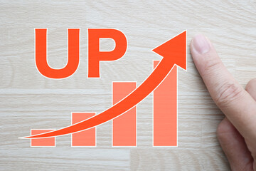UP 上昇のグラフ