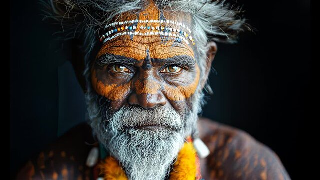 Indigenous Australian Aboriginal Elder