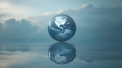 Earth planet saving water resources shortage environment ocean climate change global warming environmental friendly ecology ecological conservation supply conserve