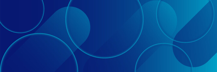 Gradient blue circle background vector design in eps 10