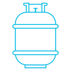
lpg gas icon vector illustration