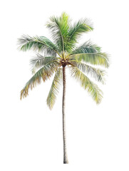 palm tree isolated