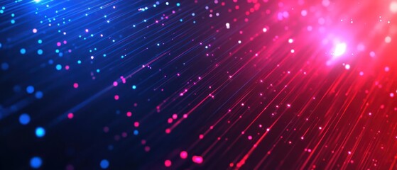 Obraz premium Abstract Background with Red and Blue Lines