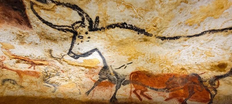 Taureaux / Grotte de Lascaux, France