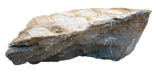 Limestone rock. Stone specimen. Sedimentary rock