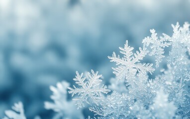 Snowflake Macro Photography