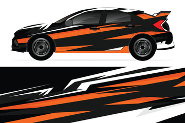 abstract vector car graphic background