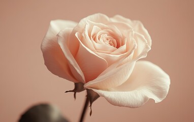 A Delicate Pink Rose