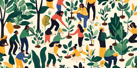 Community Tree Planting: Growing Together for a Greener Future