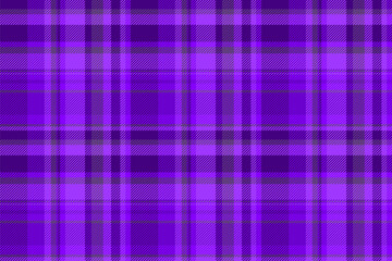 Season tartan seamless background, scotland pattern vector fabric. Business plaid textile check texture in violet and bright colors.