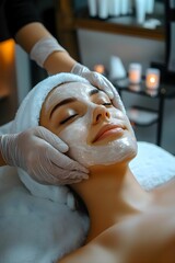 kobieta, spa, maseczka, relaks, pielęgnacja, twarz, wellness, uroda, odpoczynek, pielęgnacja sk&oacute;ry, zabiegi, kosmetyka, relaksacja, pielęgnacja ciała, masaż, odnowa, zdrowie, pielęgnacja twarzy,