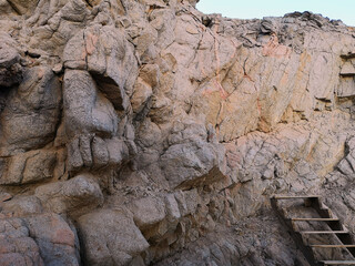 rock face