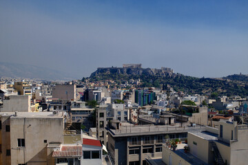 Fototapeta premium athenas city in mediterranean country greece