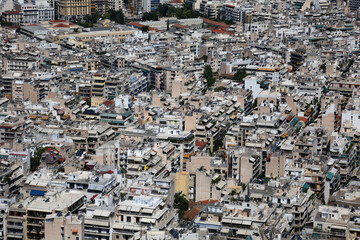 athenas city in mediterranean country greece