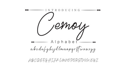 Beautiful Cursive Signature Font for Weddings