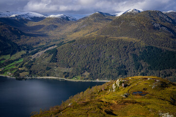lake in the mountains