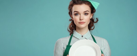 The Woman with the Plate