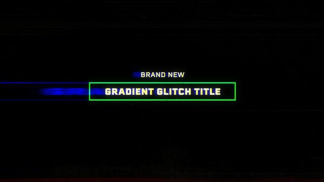 Gradient Glitch Title 03