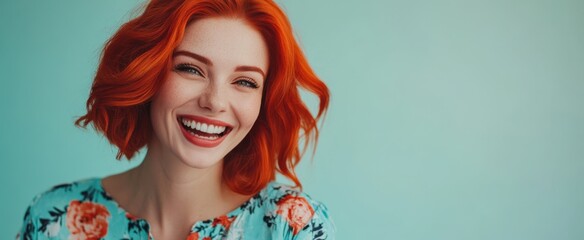 The Joyful Redhead Portrait